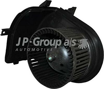 JP 1126101100 GROUP Мотор отопителя VW GOLF 3/VENTO с A/C(820281001)