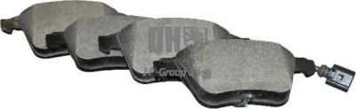JP 1163607819 комплект тормозных колодок, дисковый тормоз на AUDI A3 (8P1)
