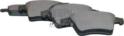 JP 1163607919 комплект тормозных колодок, дисковый тормоз на VW TOUAREG (7LA, 7L6, 7L7)