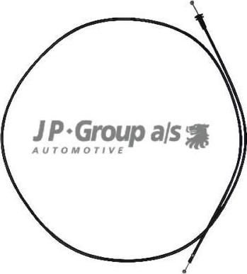 JP 1170701100 тросик замка капота на SKODA OCTAVIA Combi (1U5)