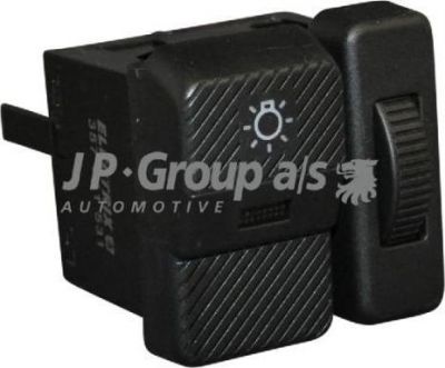 JP 1196100100 Переключатель света фар VW B3 с реостатом (357941531)