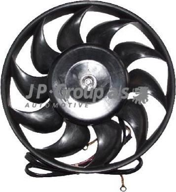 JP 1199102800 GROUP Вентилятор радиатора AUDI 80/100/A6(959520002)