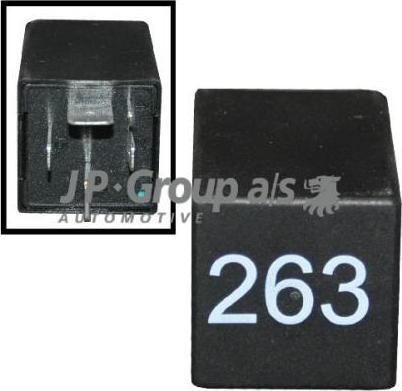 JP 1199207600 GROUP Реле топливного насоса AUDI/VW(906401002)