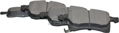 JP 1263600319 комплект тормозных колодок, дисковый тормоз на OPEL ASTRA G универсал (F35_)