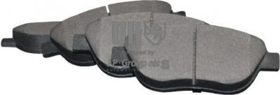 JP 1263602119 комплект тормозных колодок, дисковый тормоз на OPEL CORSA D