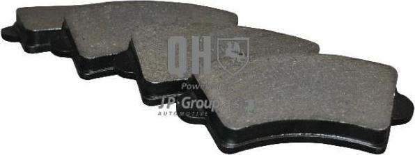 JP 1263603619 комплект тормозных колодок, дисковый тормоз на NISSAN INTERSTAR c бортовой платформой/ходовая часть