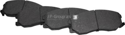 JP 1263604410 комплект тормозных колодок, дисковый тормоз на CHEVROLET CAPTIVA (C100, C140)