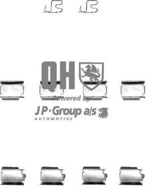 JP 1263650319 комплектующие, колодки дискового тормоза на OPEL COMBO Tour