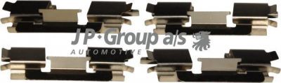 JP 1363650210 комплектующие, колодки дискового тормоза на MERCEDES-BENZ A-CLASS (W168)