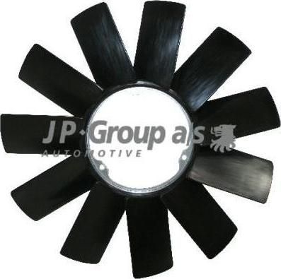 JP 1414900800 GROUP Крыльчатка термомуфты [3-болта,11-лопаст.] [THERMEX; DK]