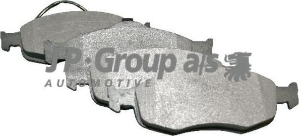 JP 1563601210 комплект тормозных колодок, дисковый тормоз на FORD MONDEO I (GBP)