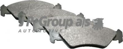 JP 1563601610 комплект тормозных колодок, дисковый тормоз на FORD FIESTA фургон (FVD)