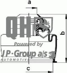 JP 3343700559 комплект пылника, приводной вал на FIAT UNO (146A/E)