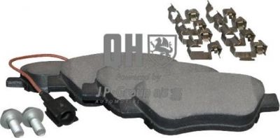 JP 3363601319 комплект тормозных колодок, дисковый тормоз на FIAT PANDA (169)