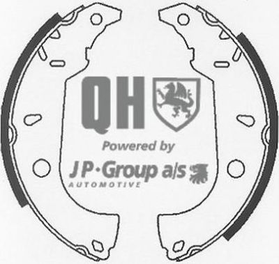 JP 3363900119 комплект тормозных колодок на FIAT MAREA Weekend (185)