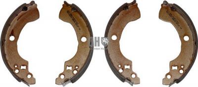 JP 4063900419 комплект тормозных колодок на NISSAN ALMERA II (N16)