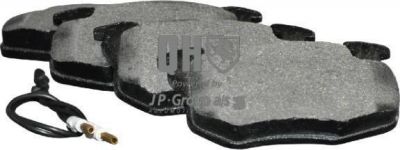 JP 4163602819 комплект тормозных колодок, дисковый тормоз на RENAULT CLIO I (B/C57_, 5/357_)