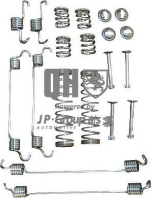 JP 4163951019 комплектующие, тормозная колодка на PEUGEOT 208