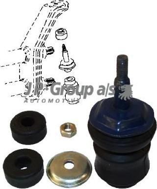 JP 8142600316 монтажный комплект, амортизатор на VW KAEFER кабрио (15)