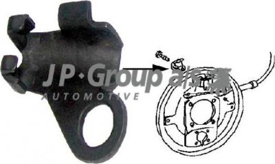 JP 8170350206 трос, стояночная тормозная система на VW KAEFER кабрио (15)
