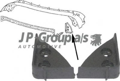 JP 8186000710 прокладка, боковое стекло на VW KAEFER кабрио (15)