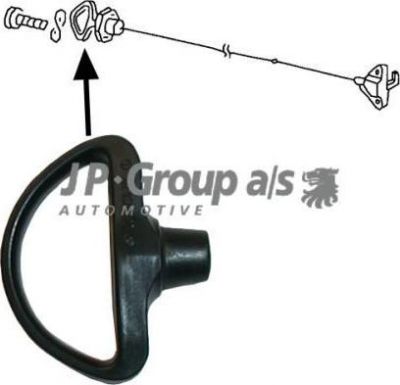 JP 8188000100 замок крышки топливного бака на VW KAEFER кабрио (15)