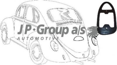 JP 8195350586 прокладка, задний фонарь на VW KAEFER кабрио (15)