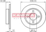 KAMOKA 1031690 тормозной диск на FORD FIESTA IV (JA_, JB_)