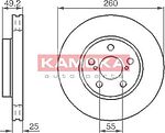 KAMOKA 1032128 тормозной диск на TOYOTA AVENSIS (_T22_)