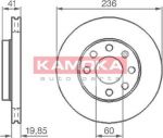 KAMOKA 103302 тормозной диск на OPEL KADETT E фургон (37_, 47_)