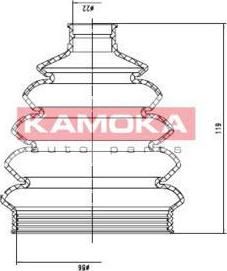 KAMOKA 1146680 пыльник, приводной вал на SKODA OCTAVIA Combi (1U5)