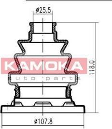 KAMOKA 1149002 пыльник, приводной вал на OPEL OMEGA A (16_, 17_, 19_)