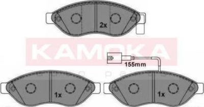 KAMOKA JQ101100 КОМПЛЕКТ ТОРМОЗНЫХ КОЛОДОК, ДИСКОВЫЙ ТОРМОЗ