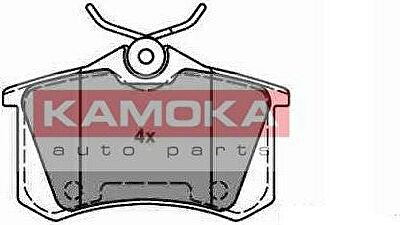 KAMOKA JQ101112 комплект тормозных колодок, дисковый тормоз на RENAULT MEGANE III Наклонная задняя часть (BZ0_)