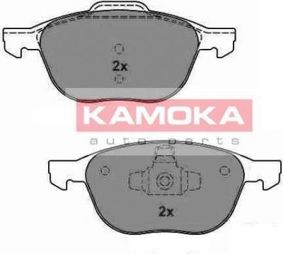 KAMOKA JQ101143 комплект тормозных колодок, дисковый тормоз на FORD FOCUS III седан