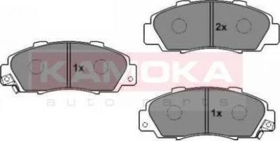 KAMOKA JQ1011810 комплект тормозных колодок, дисковый тормоз на HONDA PRELUDE IV (BB)