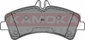 KAMOKA JQ1012088 комплект тормозных колодок, дисковый тормоз на MERCEDES-BENZ SPRINTER 5-t c бортовой платформой/ходовая часть (906)