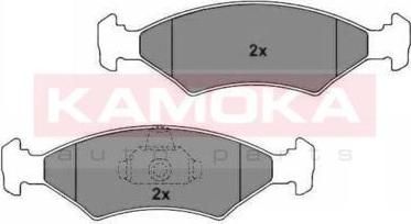 KAMOKA JQ1012162 КОМПЛЕКТ ТОРМОЗНЫХ КОЛОДОК, ДИСКОВЫЙ ТОРМОЗ