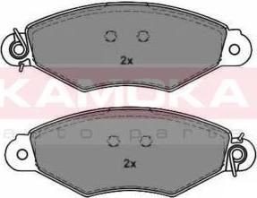 KAMOKA JQ1012270 комплект тормозных колодок, дисковый тормоз на NISSAN KUBISTAR (X76)