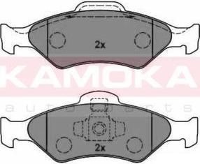 KAMOKA JQ1012786 КОМПЛЕКТ ТОРМОЗНЫХ КОЛОДОК, ДИСКОВЫЙ ТОРМОЗ