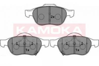 KAMOKA JQ1012894 КОМПЛЕКТ ТОРМОЗНЫХ КОЛОДОК, ДИСКОВЫЙ ТОРМОЗ