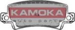 KAMOKA JQ1013148 КОМПЛЕКТ ТОРМОЗНЫХ КОЛОДОК, ДИСКОВЫЙ ТОРМОЗ