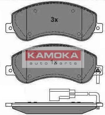 KAMOKA JQ1013856 КОМПЛЕКТ ТОРМОЗНЫХ КОЛОДОК, ДИСКОВЫЙ ТОРМОЗ