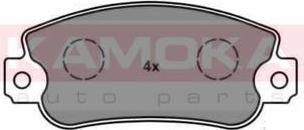 KAMOKA JQ101692 комплект тормозных колодок, дисковый тормоз на FIAT UNO (146A/E)