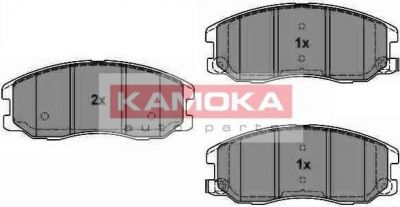 KAMOKA JQ1018616 Комплект колодок дисковых