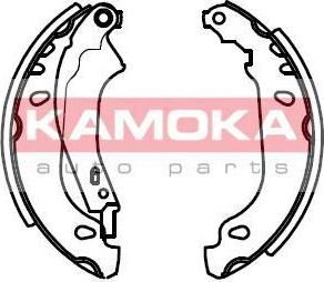 KAMOKA JQ202021 Колодки тормозные барабанные, комплект