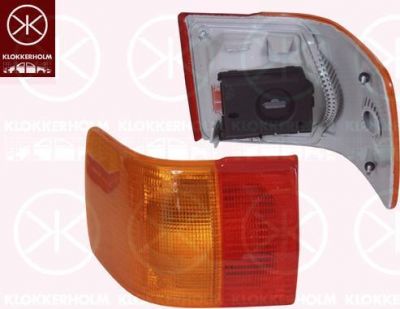 KLOKKERHOLM 00160701A1 задний фонарь на AUDI 80 (89, 89Q, 8A, B3)