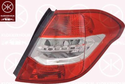 KLOKKERHOLM 05390712 задний фонарь на CITROEN C4 II (B7)