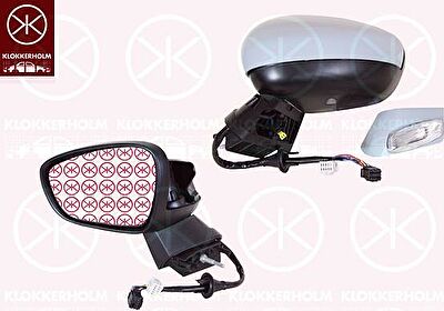 KLOKKERHOLM 05391043 наружное зеркало на CITROEN C4 II (B7)