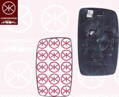 KLOKKERHOLM 05571061 зеркальное стекло, наружное зеркало на PEUGEOT EXPERT Tepee (VF3V_)
